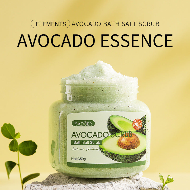Fruit Bath Salt Scrub Cream Exfoliating Body Care Fruit Bath Salt Scrub Cream Exfoliating Body Care